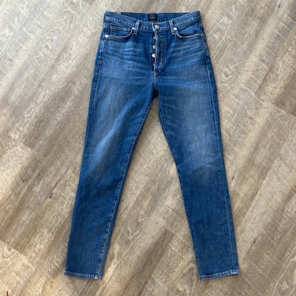 Citizens of Humanity jeans size 28 High rise slim ankle - Picture 4 of 7